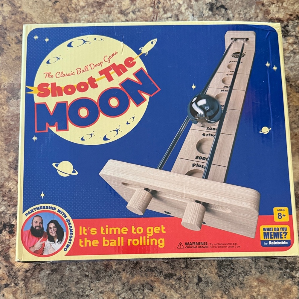 Shoot The Moon Ball Drop Game